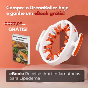 Drena Roller – Massajador Linfático para Lipedema e Celulite