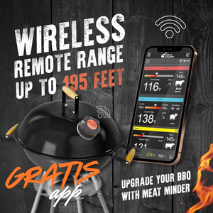 Termómetro de temperatura Ai BBQ + App móvel gratuita