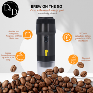 Brew on the go - cafeteira sem fios
