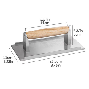 Peso de hambúrguer premium – Para hambúrgueres perfeitos todas as vezes!