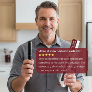 AirePop | Saca-rolhas de Pressão de Ar