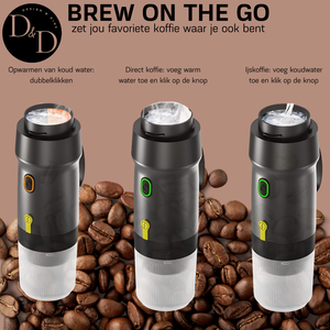 Brew on the go - cafeteira sem fios