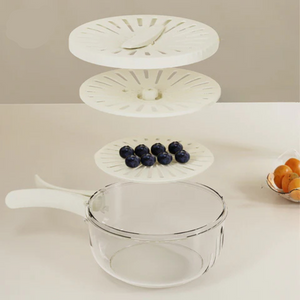 Fruitainer 1+1 Grátis - Enjuagar, transportar e armazenar