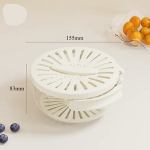 Fruitainer 1+1 Grátis - Enjuagar, transportar e armazenar