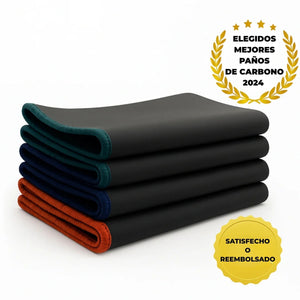 Panos de Microfibra de Carbono – Pack de 3 Alta Absorção e Durabilidade