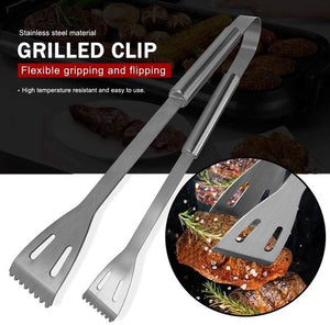 Conjunto de 18 peças - Ferramentas de BBQ em aço inoxidável