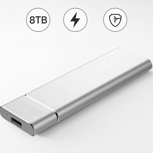 Disco Rígido Externo 8TB Portátil, Alta Velocidade