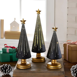 PinoEstelar – Árvores de Natal LED de Vidro Brilhante