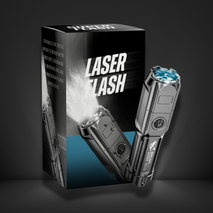 LaserMax Flash – Lanterna táctica recarregável de 10 000 lúmenes