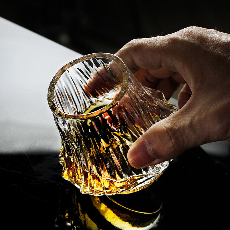 Fuji - Vaso de Whisky Japonês Feito à Mão