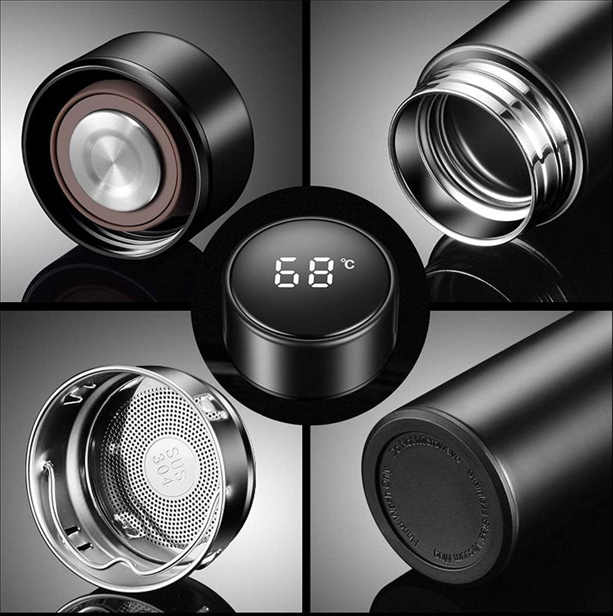 TEMP'on Garrafas Térmicas com filtro integrado