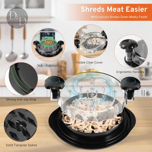 Featherease - carne desfiada em segundos!