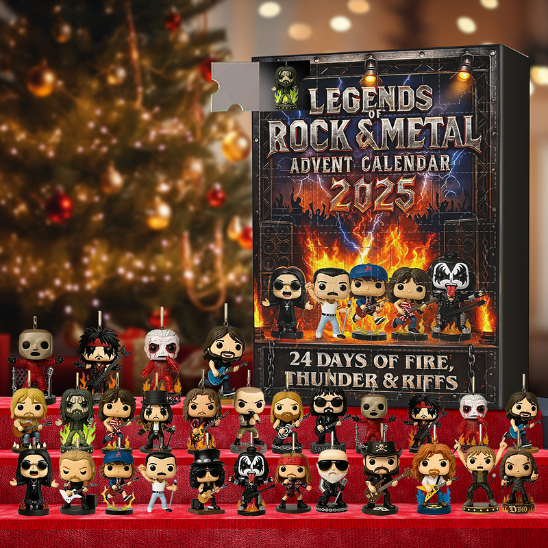 Calendário de Advento Ídolos do Rock 2025