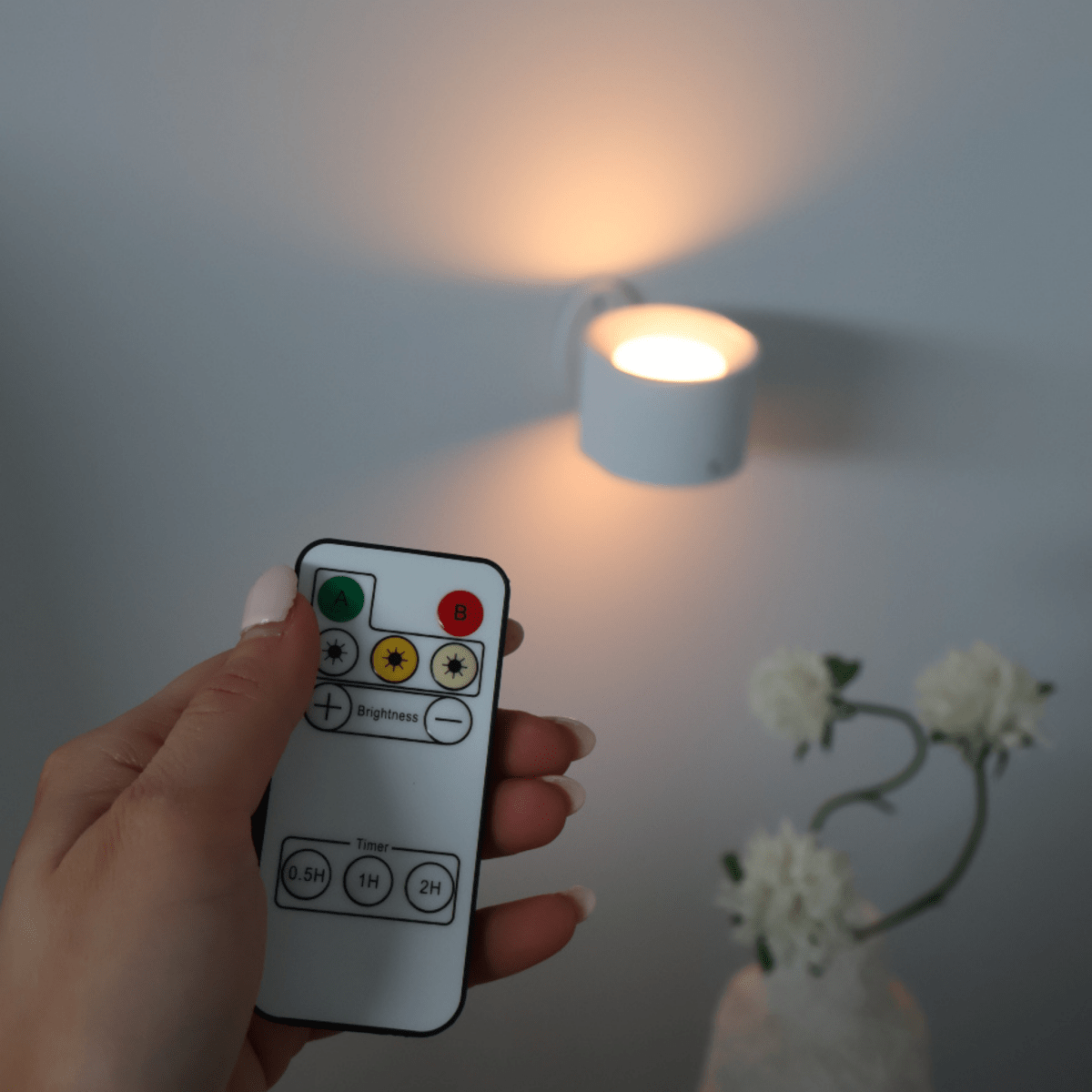 Nuvia | Lâmpada de Parede LED Sem Fios