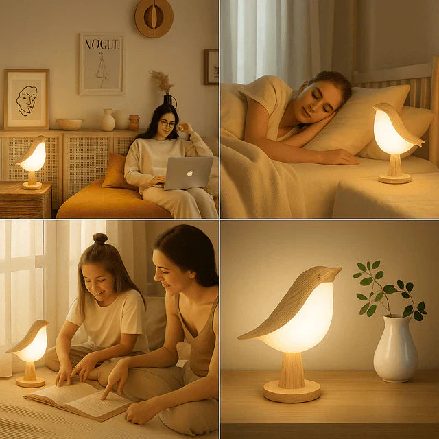 BirdGlow | Uma lâmpada que traz natureza, luz e calma para a sua casa