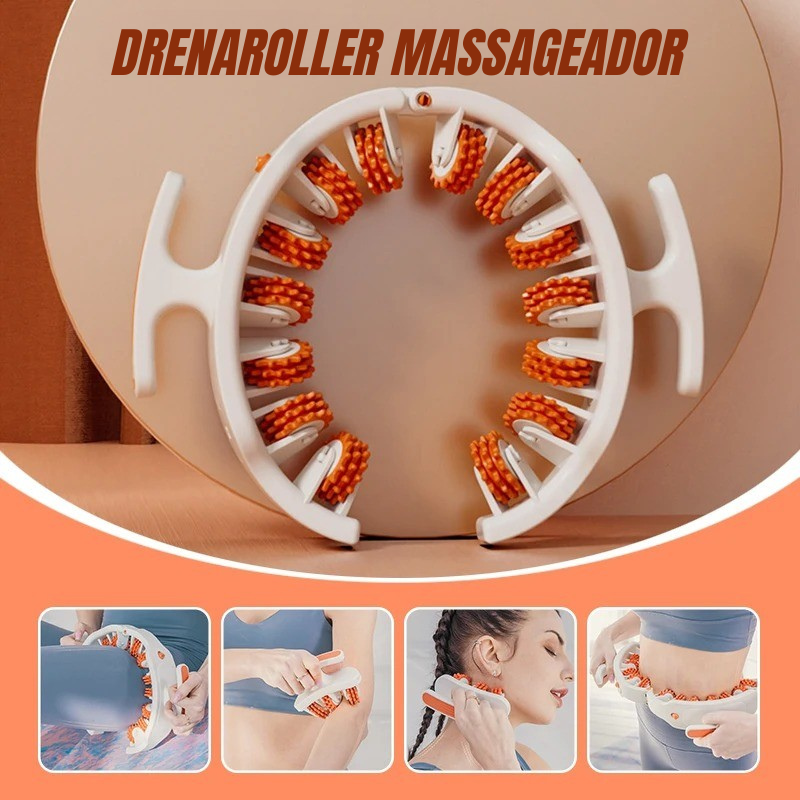 Drena Roller – Massajador Linfático para Lipedema e Celulite