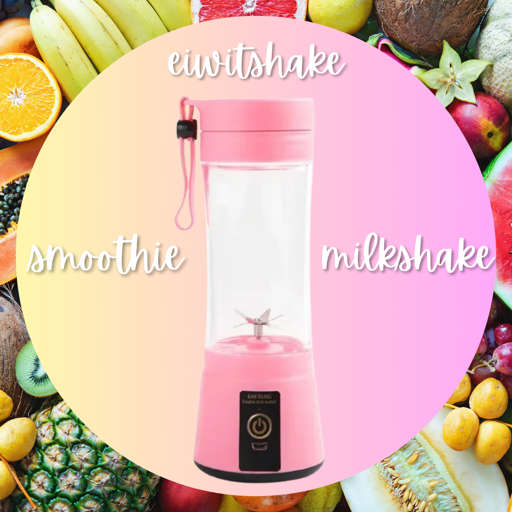 MixCup Pro - Copo de liquidificador portátil recarregável por USB