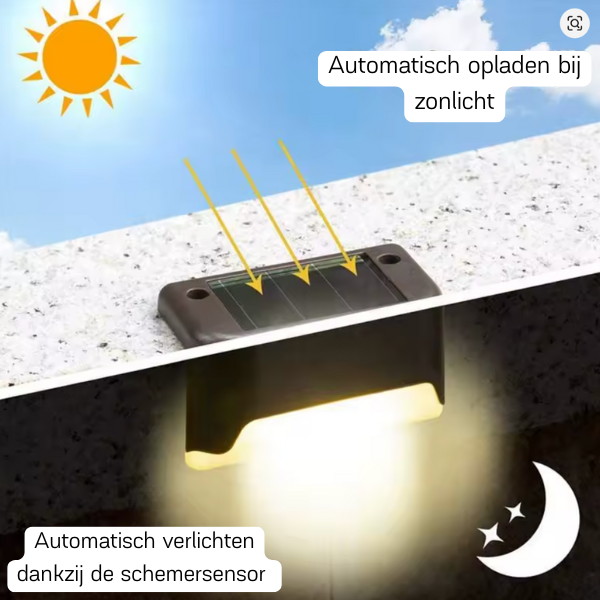 LumiStep - Lâmpadas LED solares sem fios