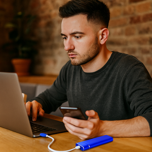 Disco Rígido Externo 8TB Portátil, Alta Velocidade