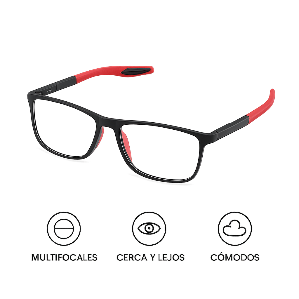 Óculos de Leitura Ultraligeiros Multifuncionais Perto e Longe