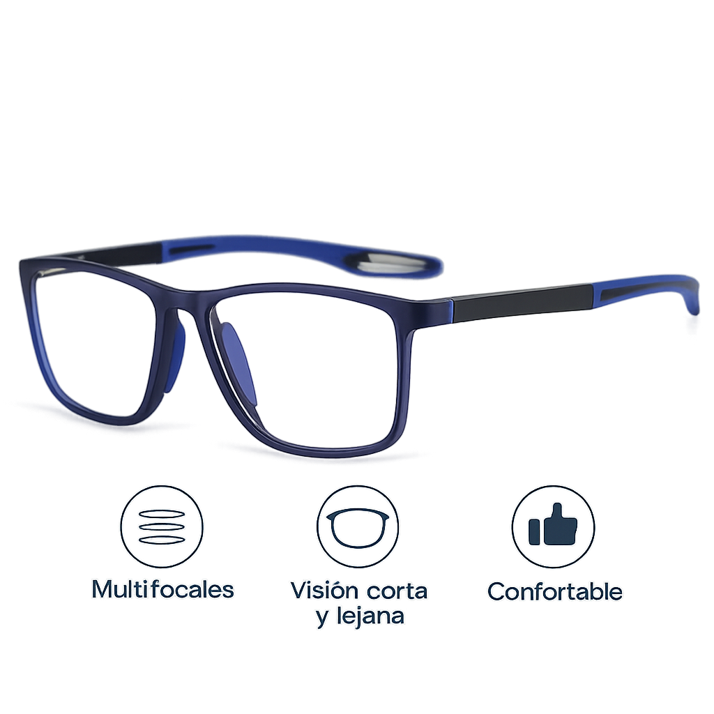Óculos de Leitura Ultraligeiros Multifuncionais Perto e Longe