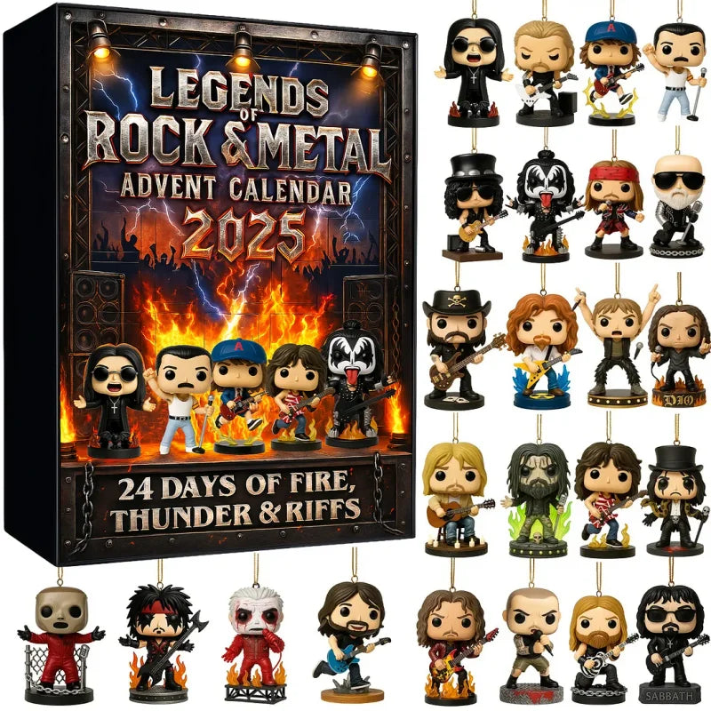 Calendário de Advento Ídolos do Rock 2025