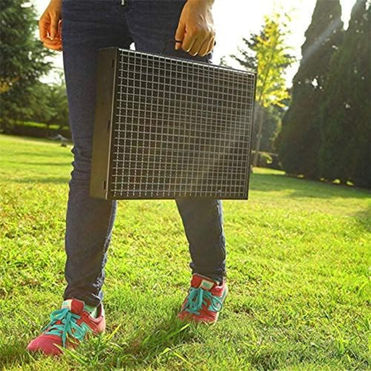 GrillMate - Churrasqueira de viagem dobrável