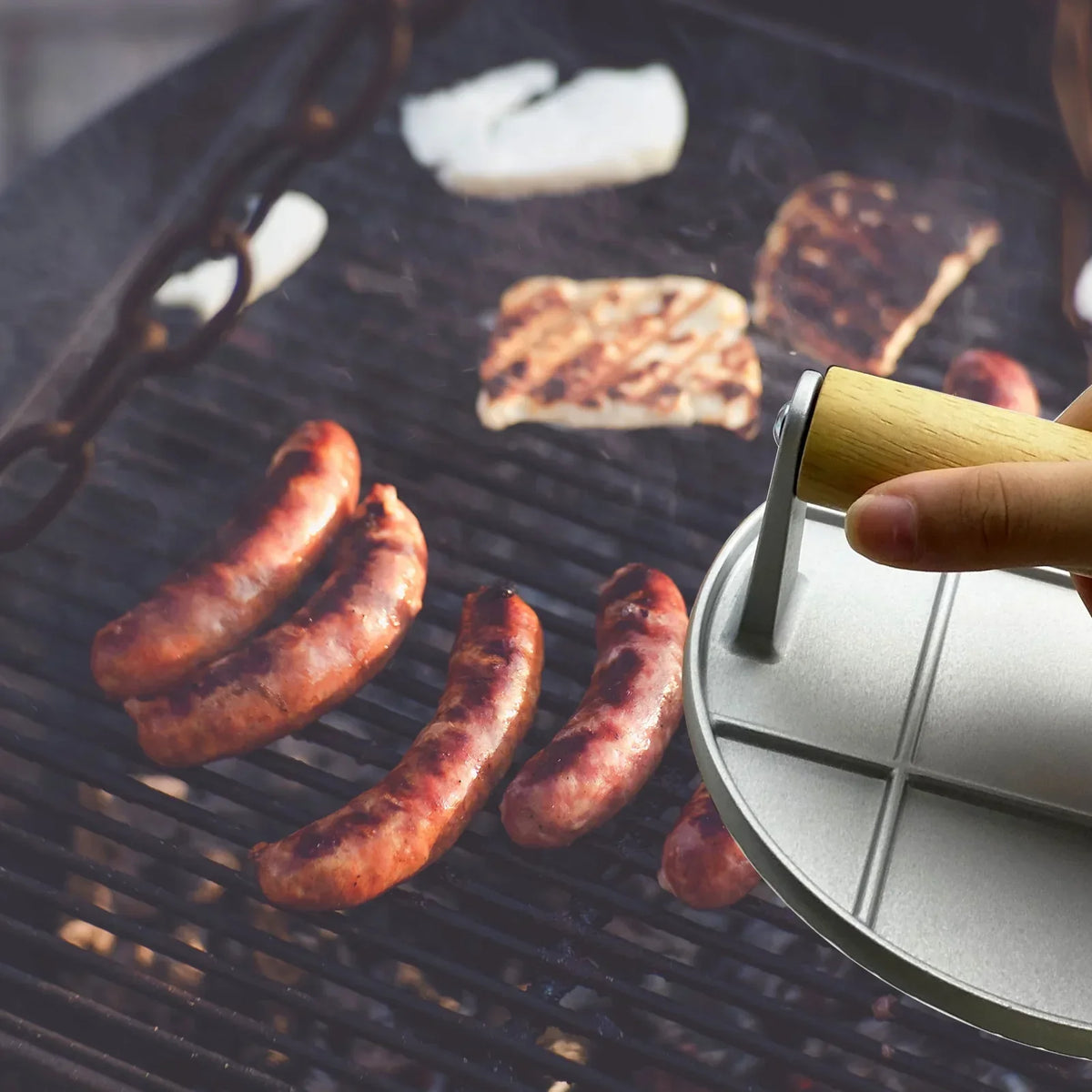 Prensa SmashBurger – Aplasta na grelha como um PRO