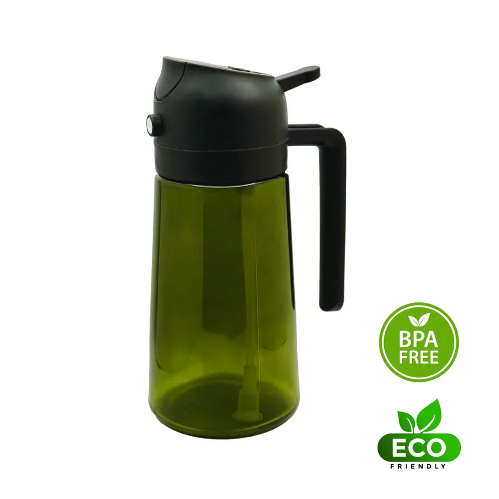 Nebulizador de chef - spray de óleo 2 em 1 + proteção UV para vidro
