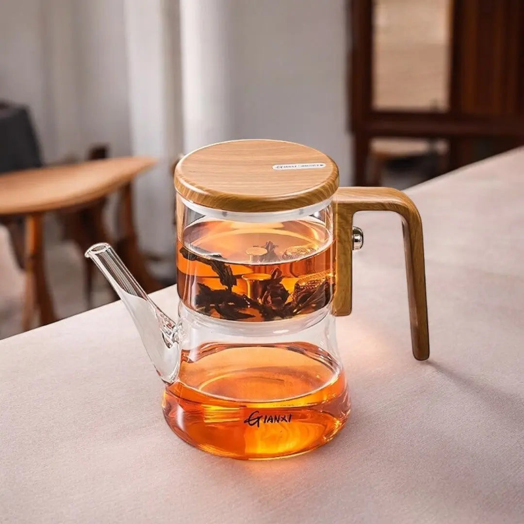 Chaleira Magnética de Vidro Borosilicato Gianixi