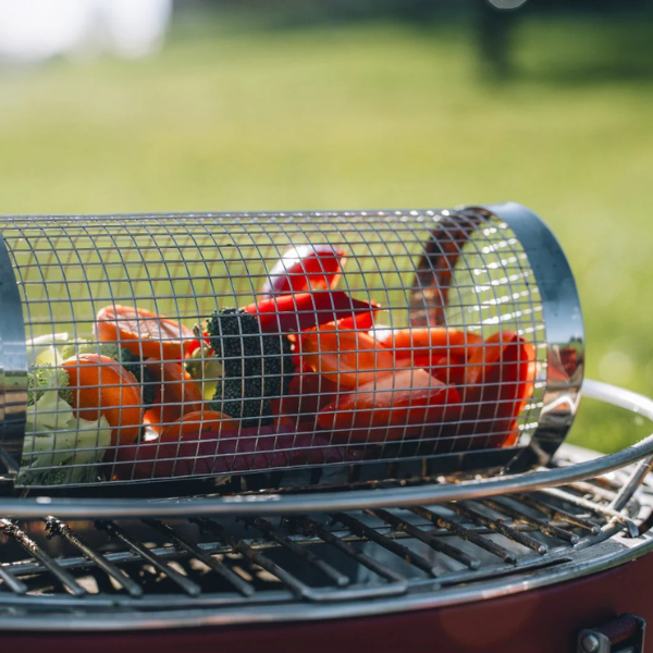 Cesta para BBQ - Não mais alimentos a cair pela grelha