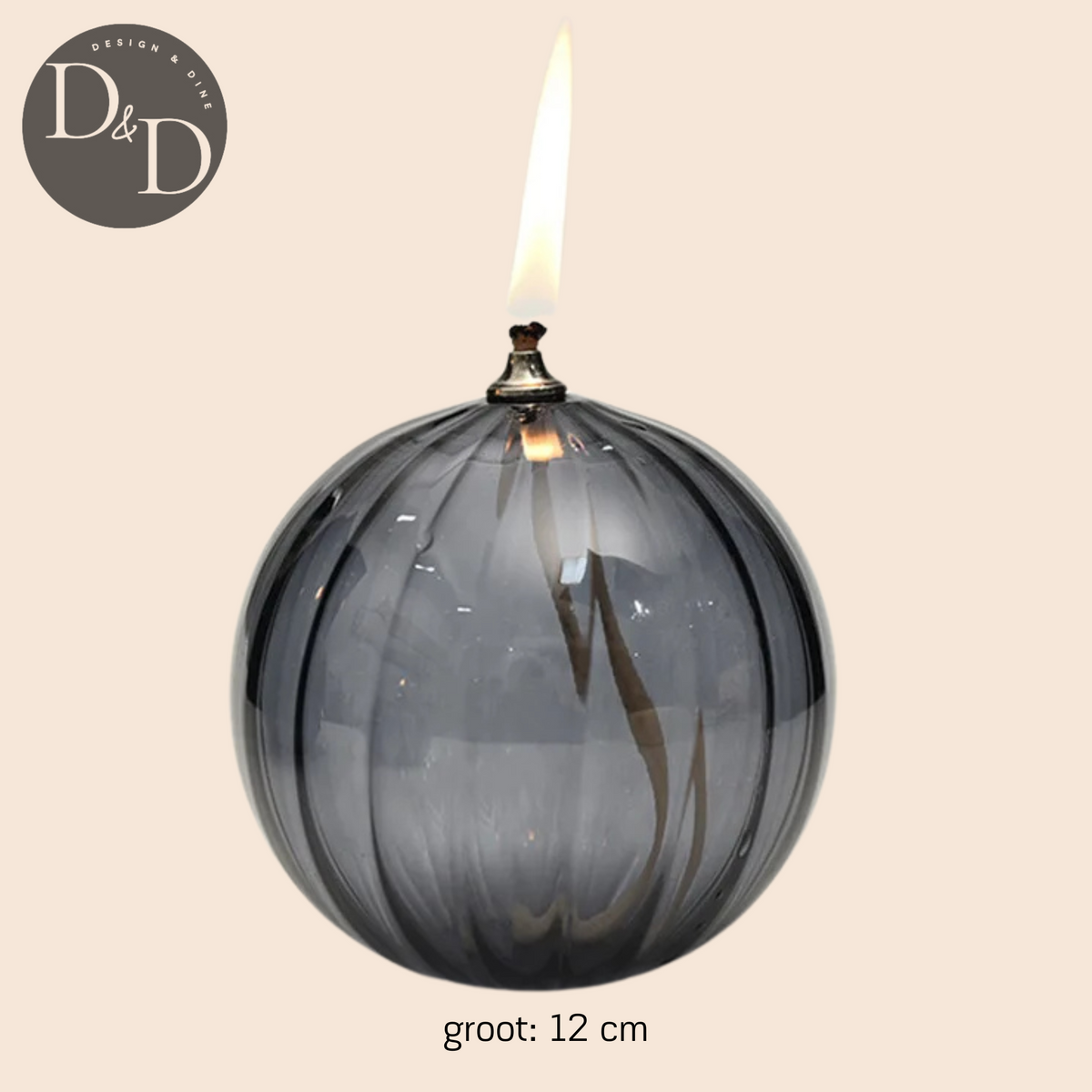 Vela fumada - Disponível em três tamanhos