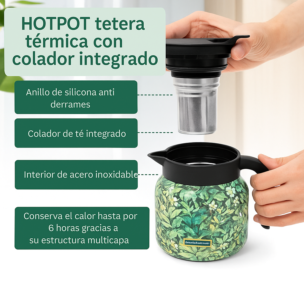 InfusiON Hotpot | Chaleira térmica com filtro integrado