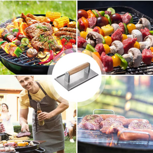 Peso de hambúrguer premium – Para hambúrgueres perfeitos todas as vezes!