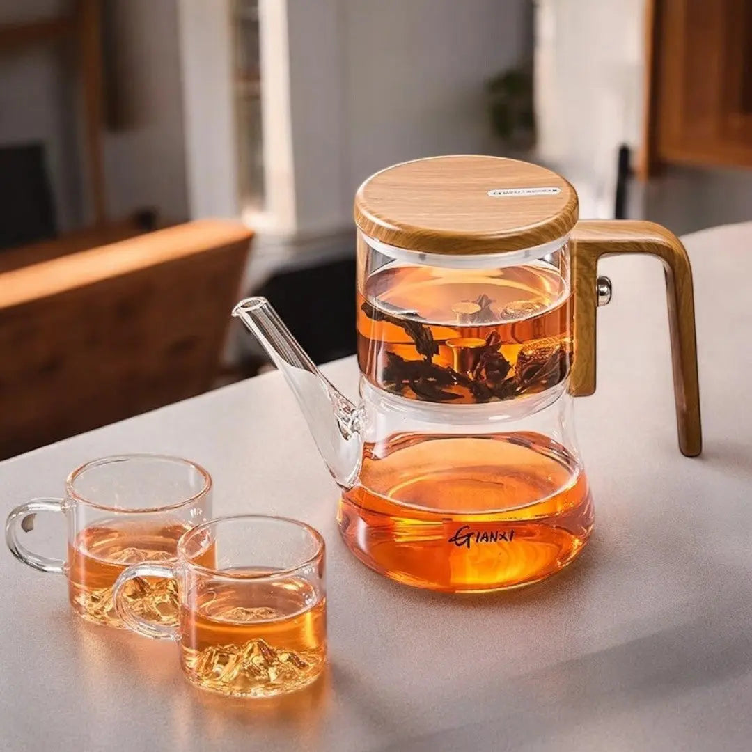 Chaleira Magnética de Vidro Borosilicato Gianixi