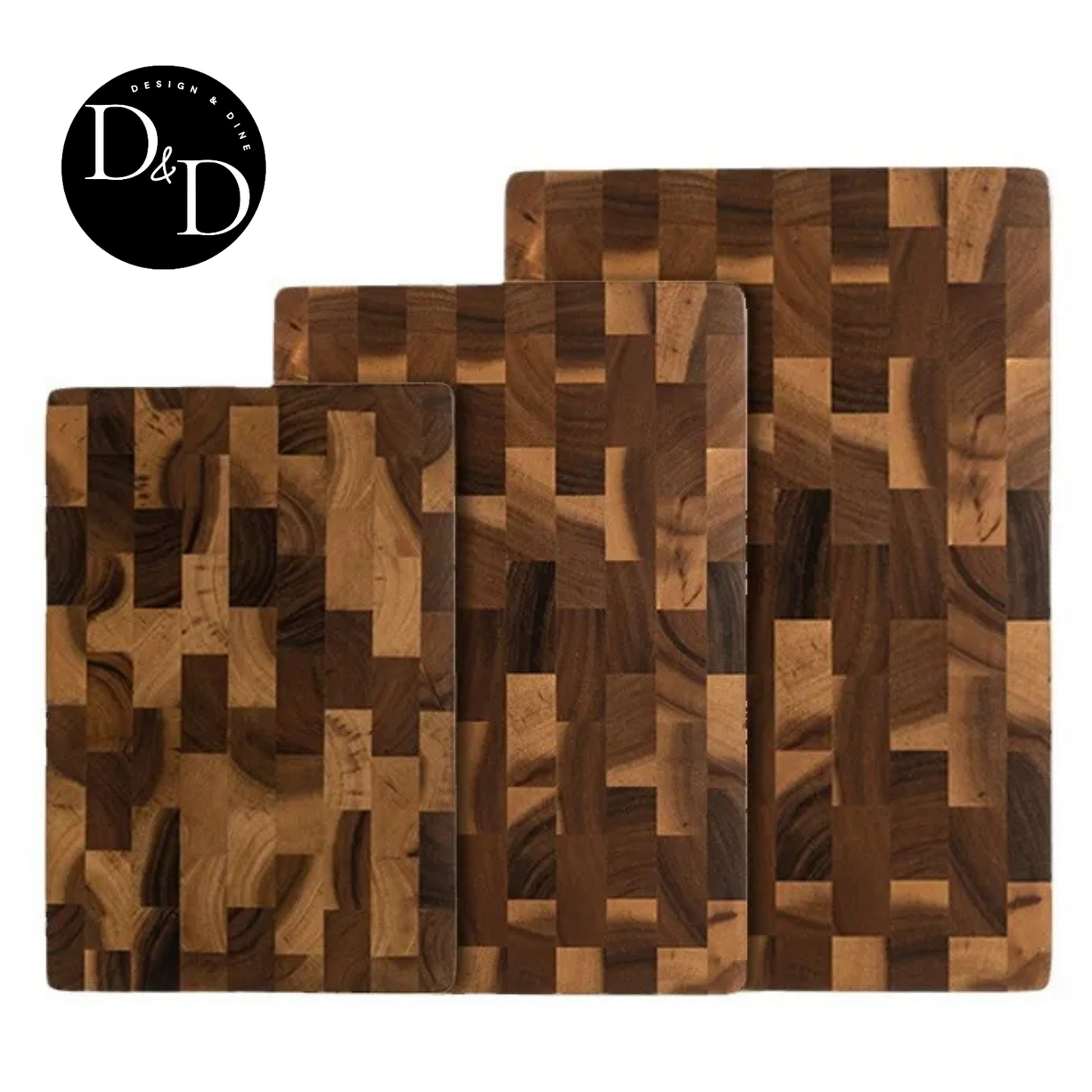Duocut - Design de madeira de acácia resistente