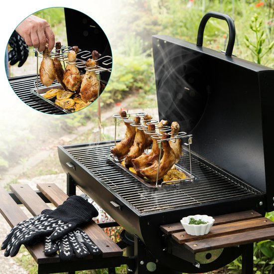 DrumRack – Palitos de frango perfeitos para o BBQ