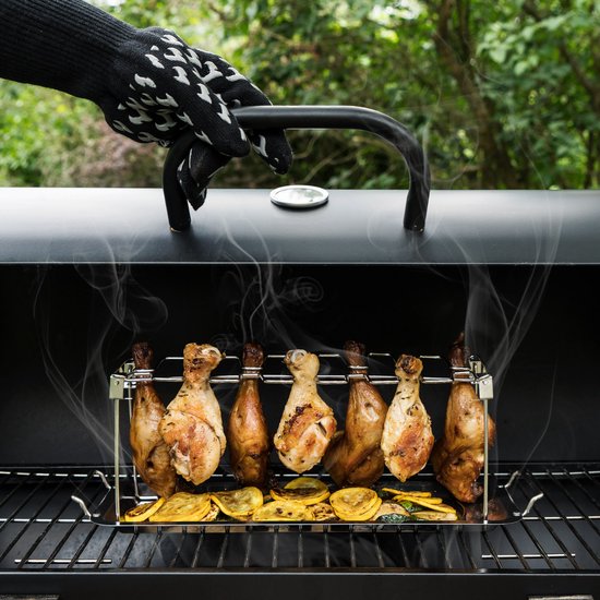 DrumRack – Palitos de frango perfeitos para o BBQ