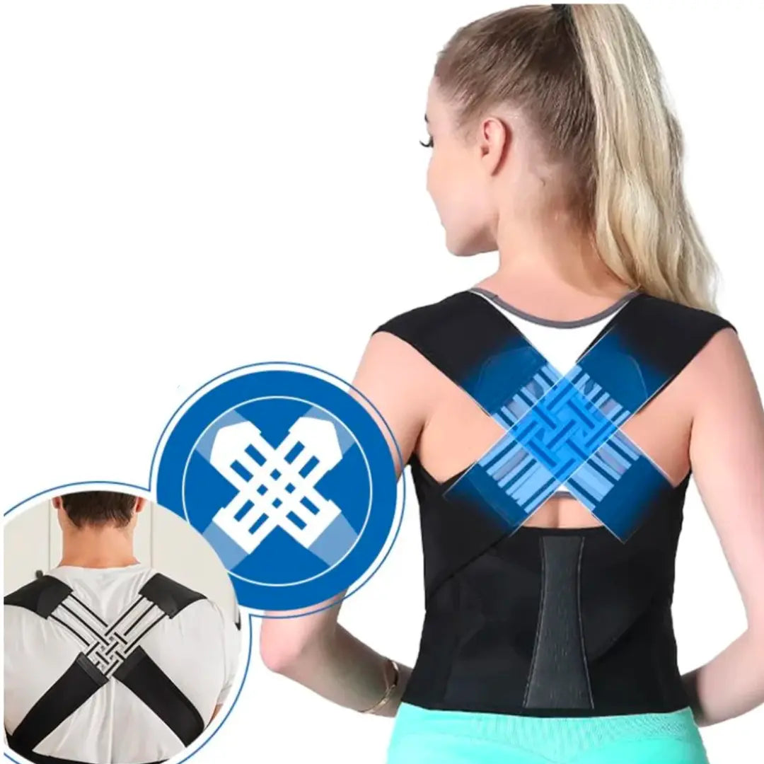 Corrector de Postura Cervical Ergonómico, Ajustável