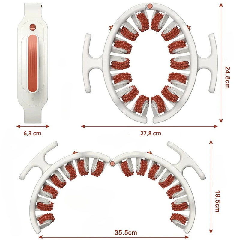 Drena Roller – Massajador Linfático para Lipedema e Celulite