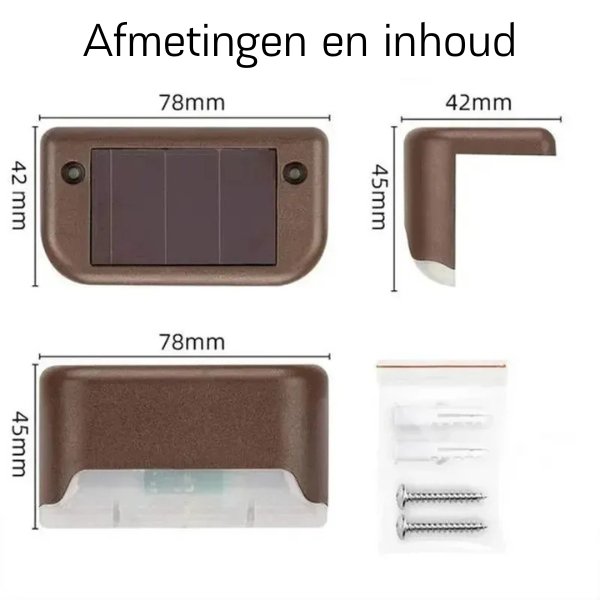 LumiStep - Lâmpadas LED solares sem fios