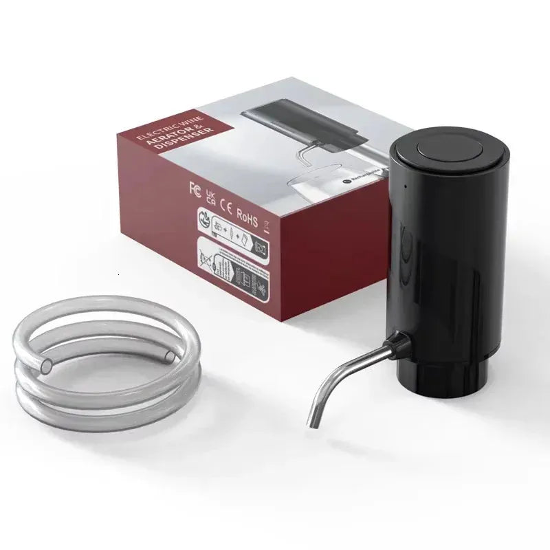 Dispensador e Aireador Automático de Vinho - Sistema Inteligente com Conservação a Vácuo