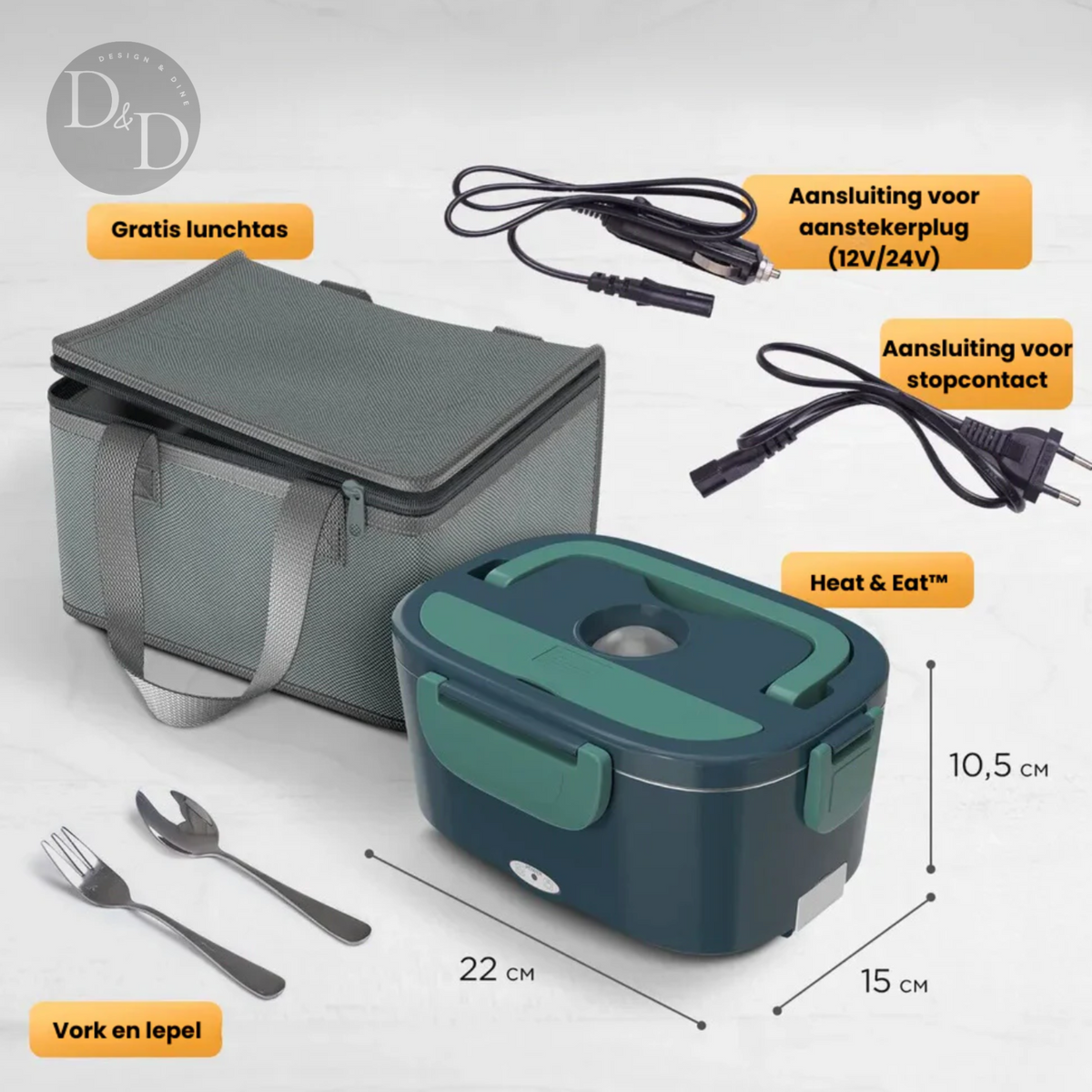 Calienta e Come - Lancheira elétrica aquecida