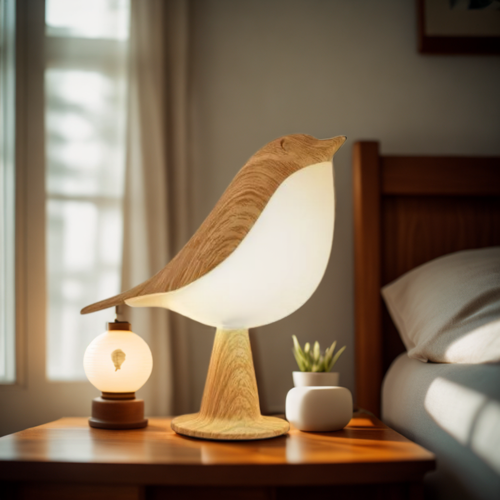 BirdGlow | Uma lâmpada que traz natureza, luz e calma para a sua casa