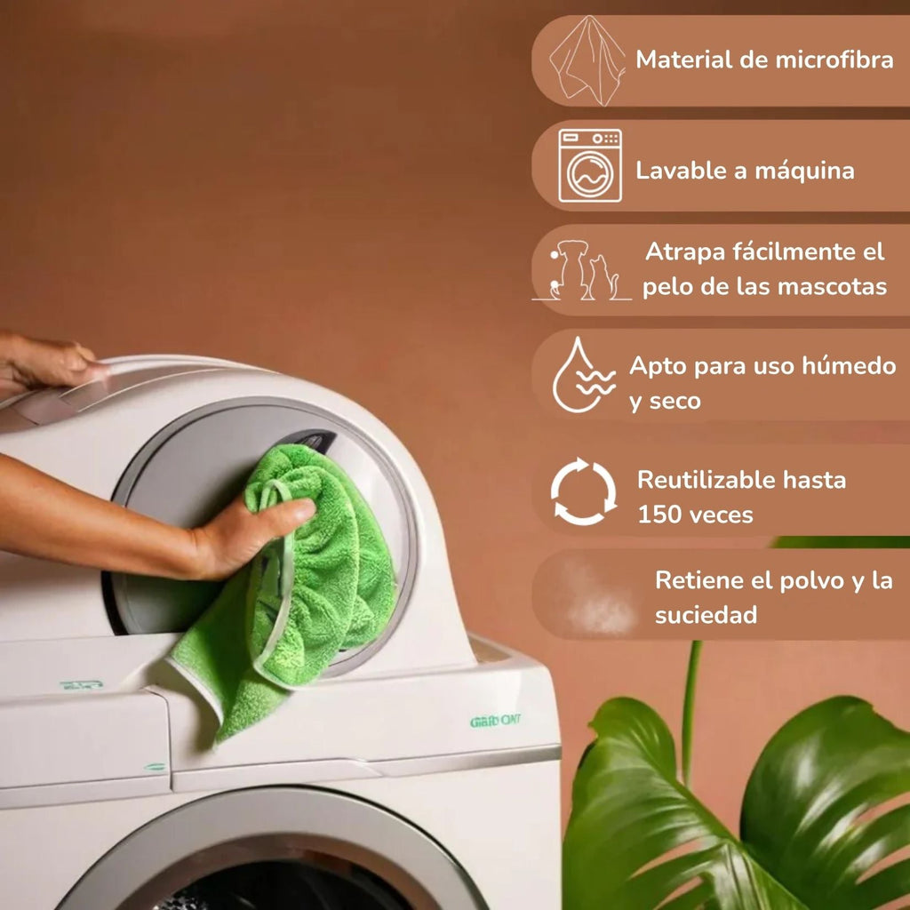 EcoFrega - Panos Reutilizáveis para Swiffer | Compra 2 e LEVA 2 GRÁTIS