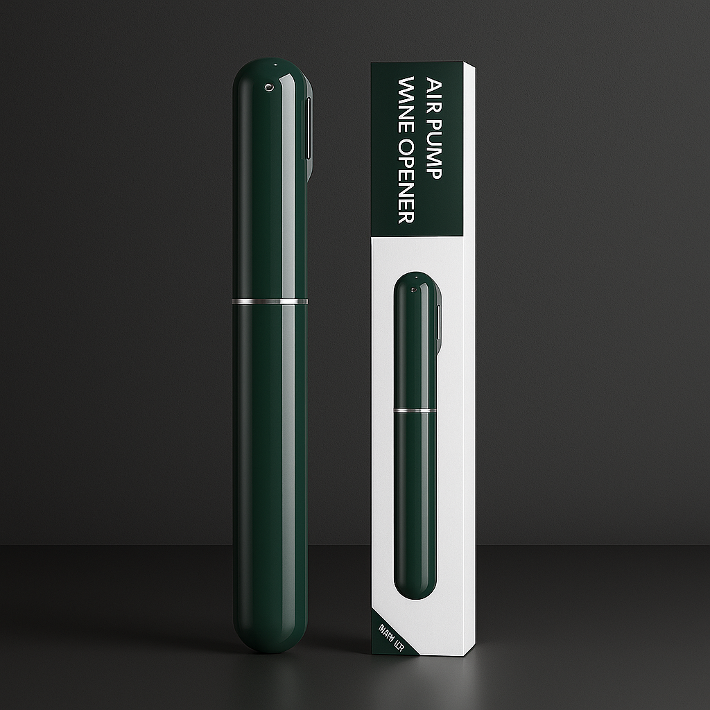 AirePop | Saca-rolhas de Pressão de Ar