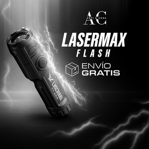 LaserMax Flash – Lanterna táctica recarregável de 10 000 lúmenes