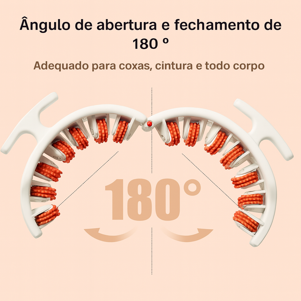 Drena Roller – Massajador Linfático para Lipedema e Celulite