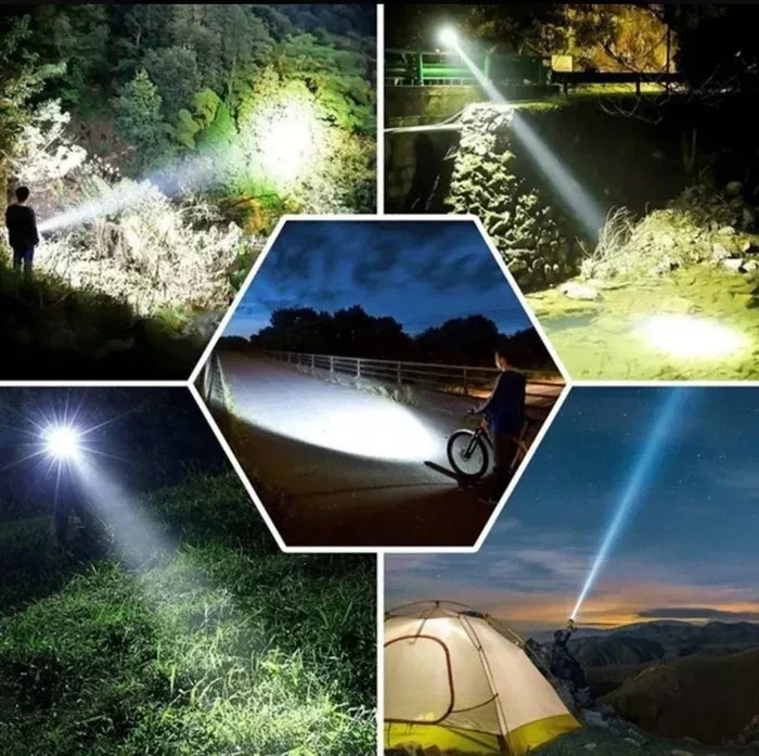 LaserMax Flash – Lanterna táctica recarregável de 10 000 lúmenes