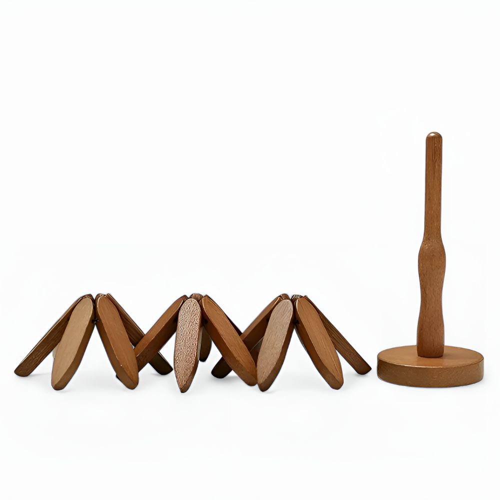 Trivetes de Madeira Dobráveis | Conjunto de 3 Peças